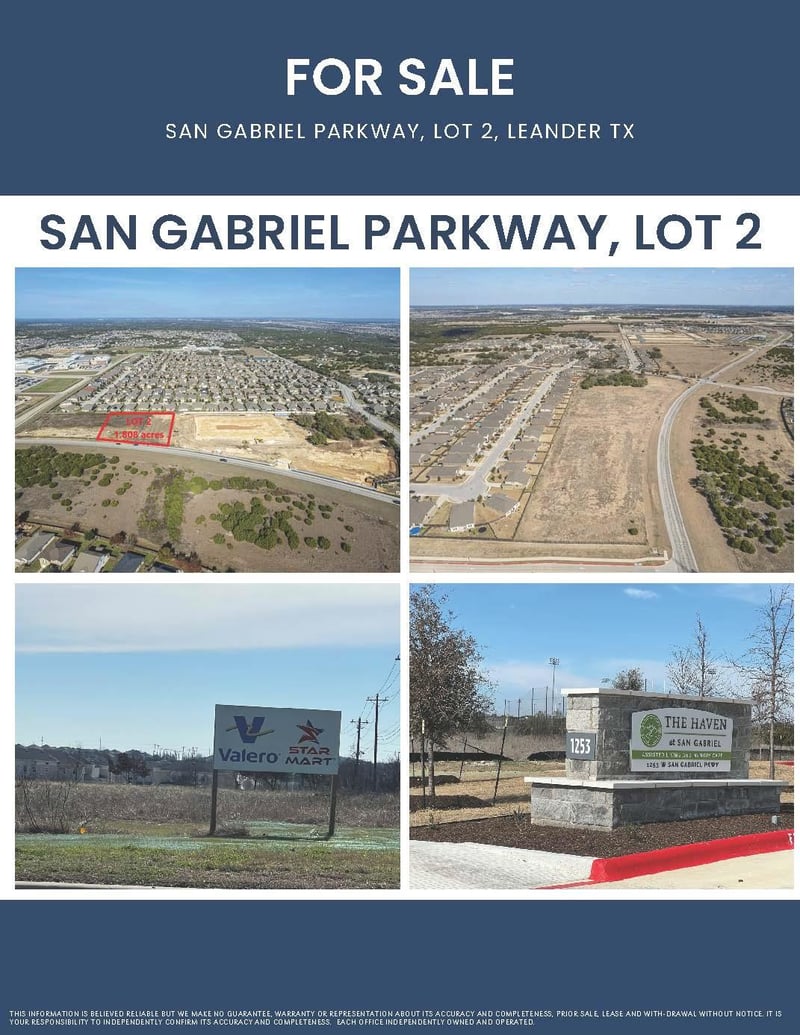 TBD San Gabriel PKWY, Leander, TX 78641