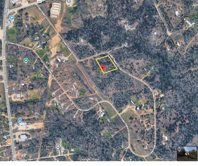314 Green Oaks DR Lot 14-A, Bastrop, TX 78602