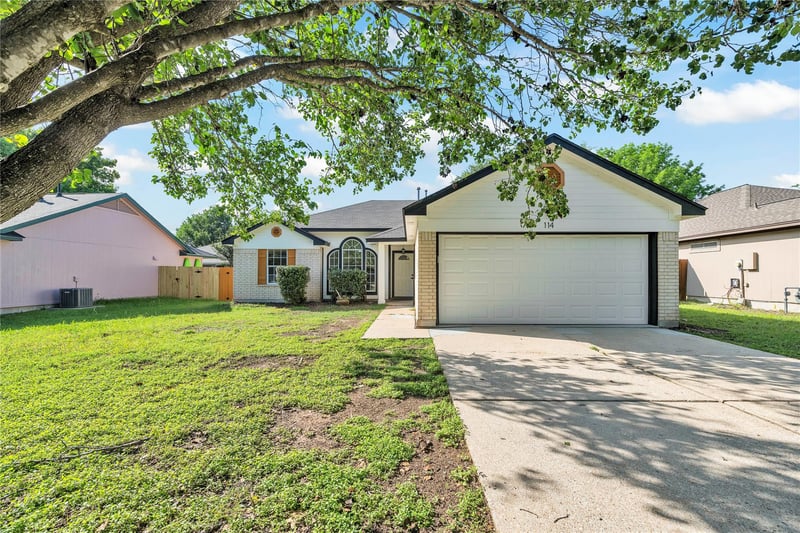 114 Evergreen CIR, Georgetown, TX 78626