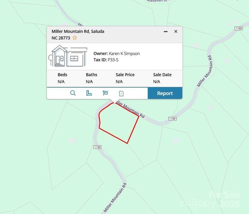 0000 TBD Miller Mountain Rd, Saluda, NC 28773