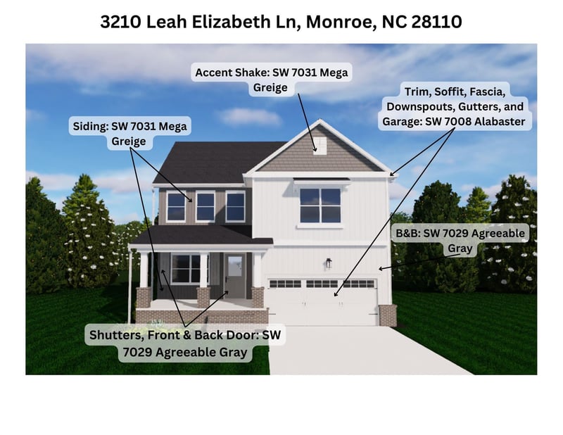 3210 Leah Elizabeth Ln, Monroe, NC 28110