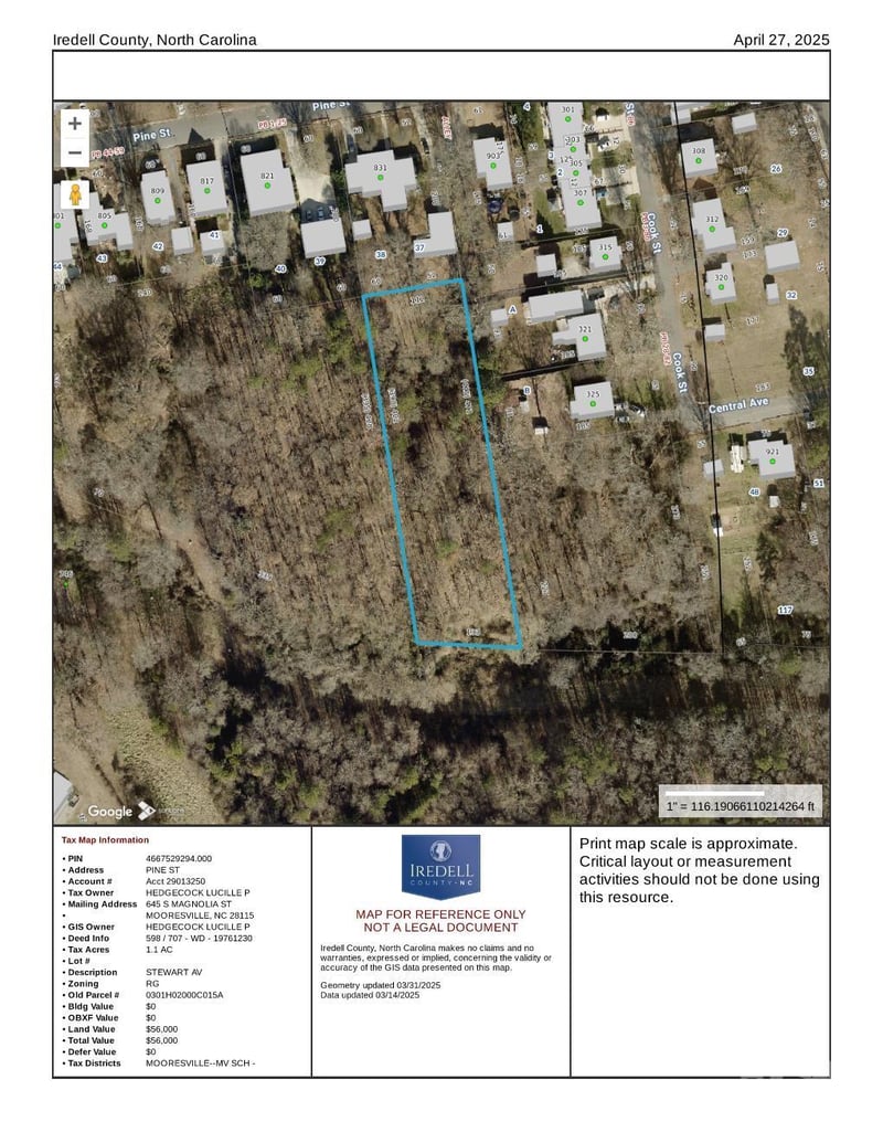 Pine St, Mooresville, NC 28115
