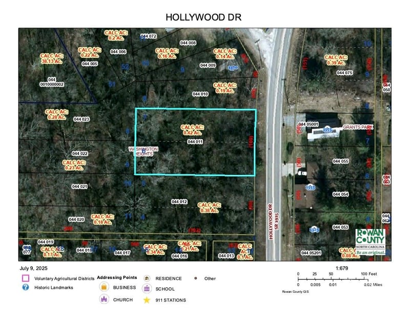 00 Hollywood Dr, Spencer, NC 28159