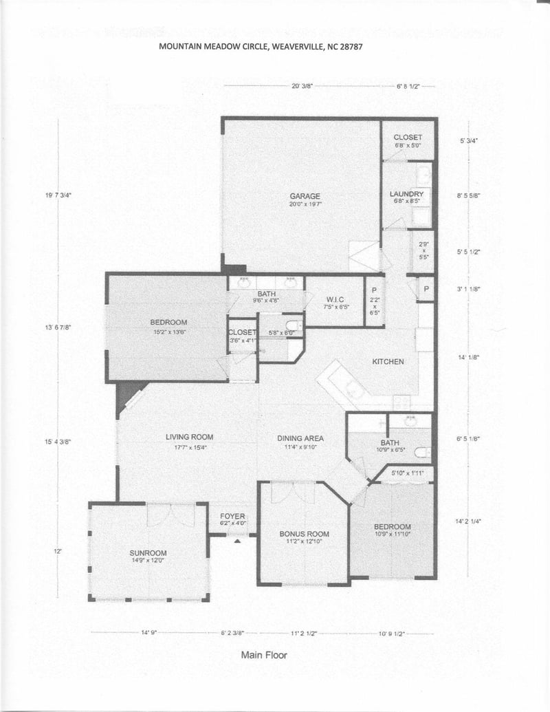 1 Mountain Meadow Cir, Weaverville, NC 28787