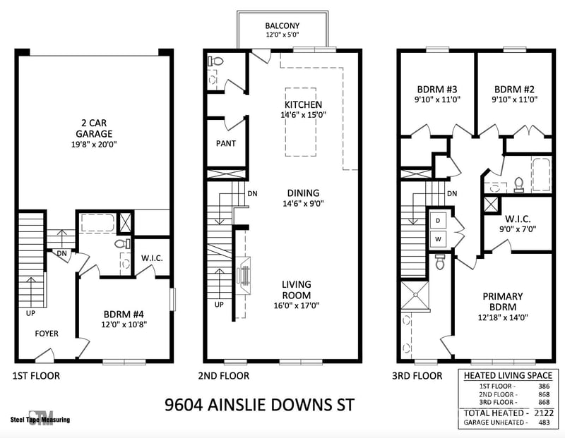 9604 Ainslie Downs St, Charlotte, NC 28273