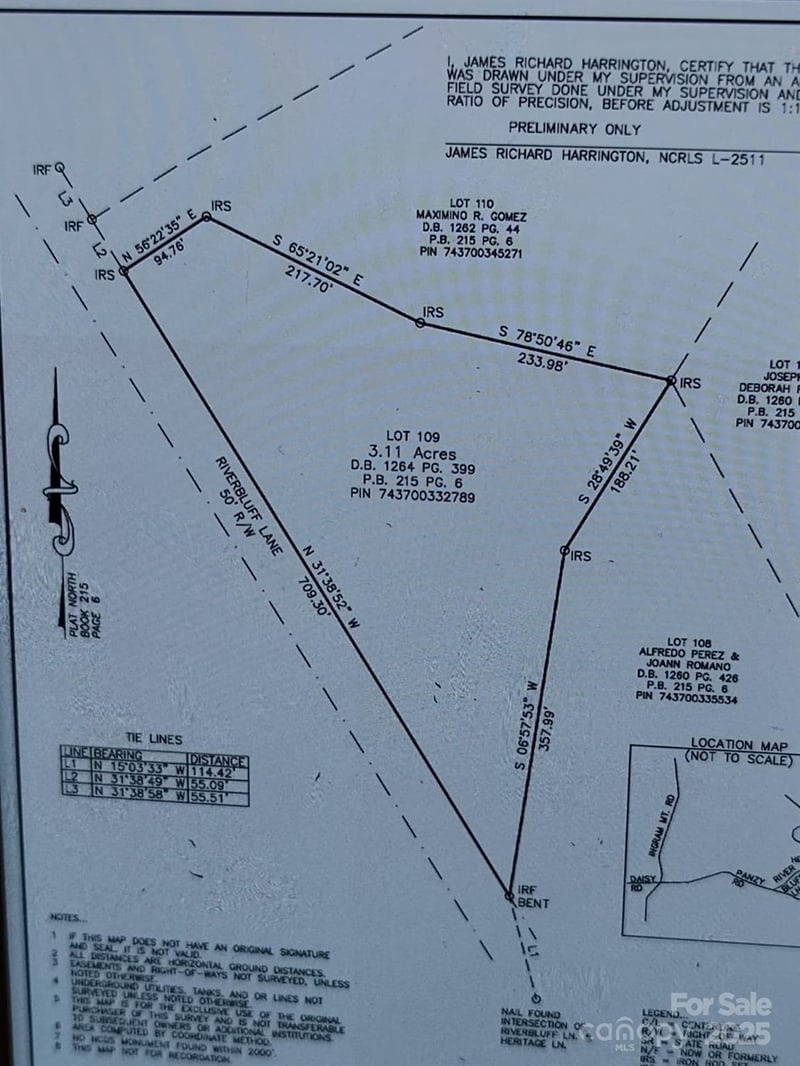 Lot 109 Riverbluff Ln, Lilesville, NC 28091