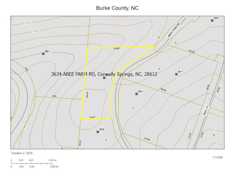 3634 Abee Farm Rd, Connelly Springs, NC 28612
