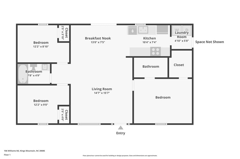 106 Williams Rd, Kings Mountain, NC 28086