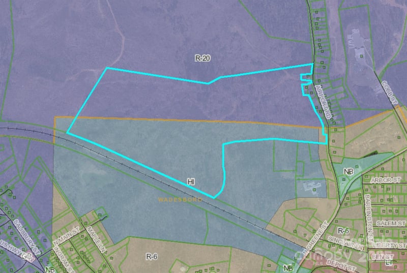Airport Rd, Wadesboro, NC 28170