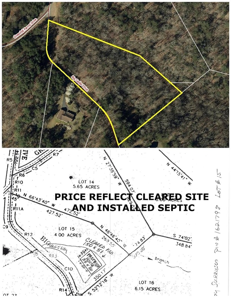 125 Big Cedar Dr #SEPTIC INSTALLED, Rutherfordton, NC 28139