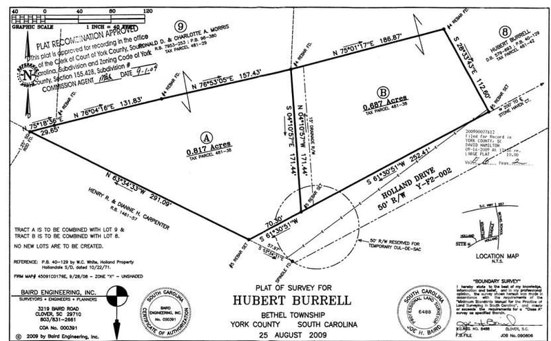6148 Holland Dr #LT 8 & PART OF, Clover, SC 29710