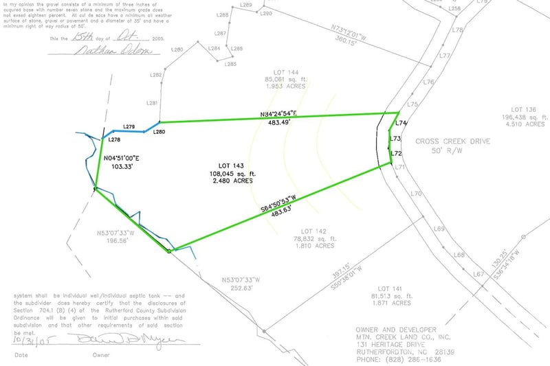 Cross Creek Dr #143, Rutherfordton, NC 28139