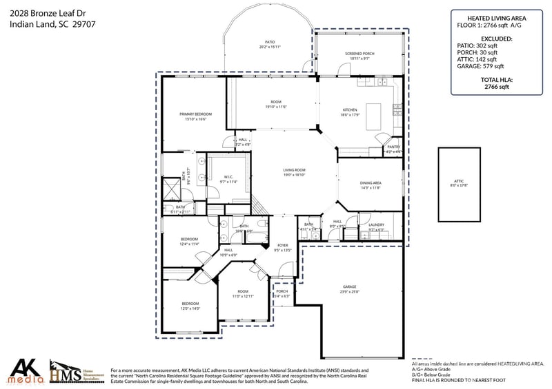 2028 Bronze Leaf Dr, Indian Land, SC 29707
