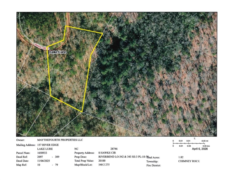 Hawks Cir #342/343, Lake Lure, NC 28746