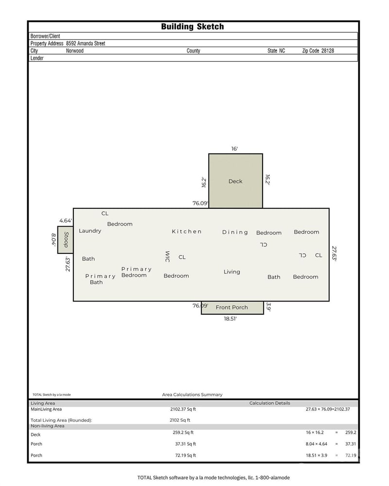 8592 Amanda Ln, Norwood, NC 28128