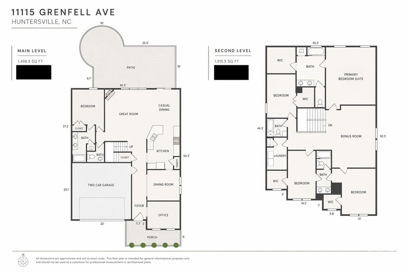 11115 Grenfell Ave, Huntersville, NC 28078