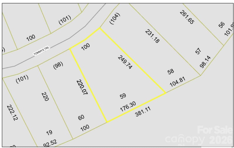 Tommys Trl, Connelly Springs, NC 28612