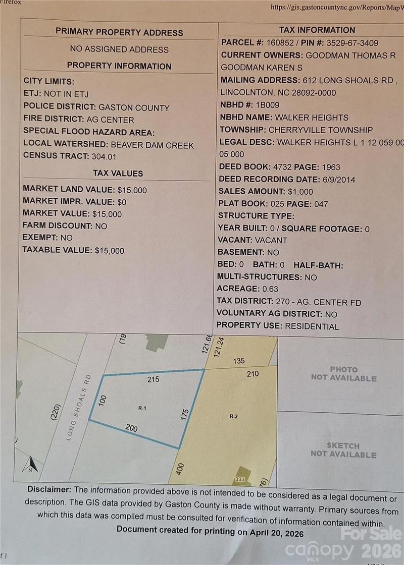 620 Long Shoals Rd, Lincolnton, NC 28092