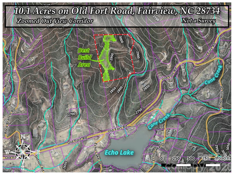 10.1 Acres on Old Fort Rd, Fairview, NC 28730