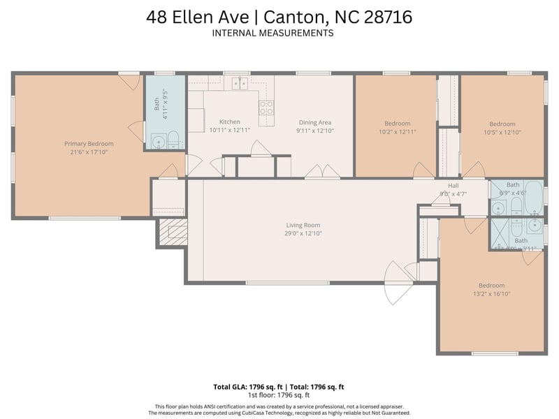 48 Ellen Ave, Canton, NC 28716