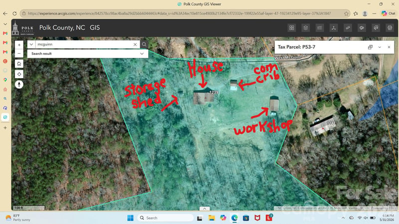 1239 Mcguinn Rd, Mill Spring, NC 28756