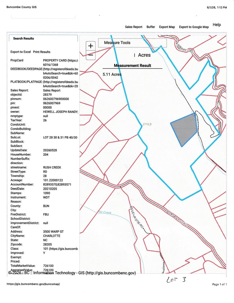 TBD Lot 3 Rush Creek Rd, Black Mountain, NC 28711