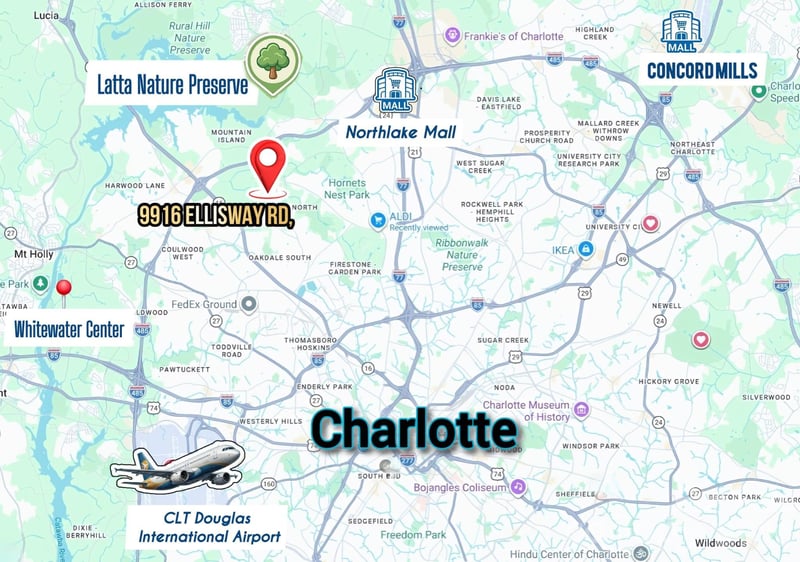 9916 Ellisway Rd, Charlotte, NC 28216