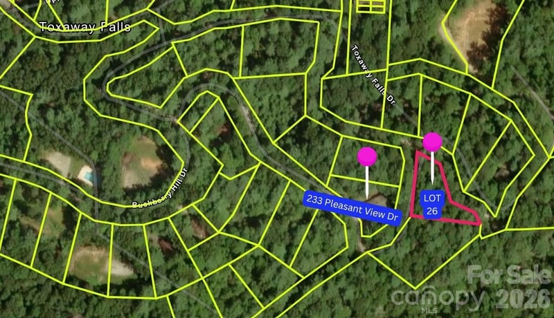 Lot 26 Pleasant View Dr, Lake Toxaway, NC 28747