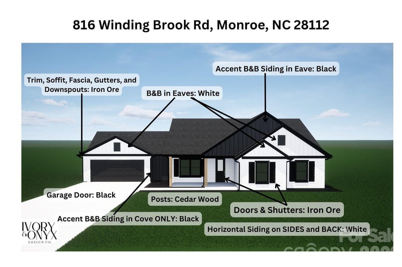 816 Winding Brook Rd, Monroe, NC 28112