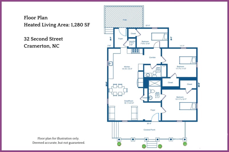 32 Second St, Cramerton, NC 28032