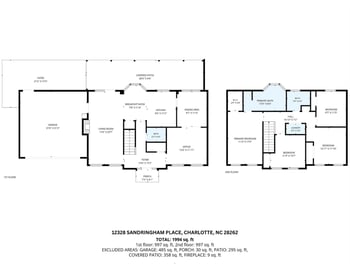 12328 Sandringham Pl, Charlotte, NC 28262