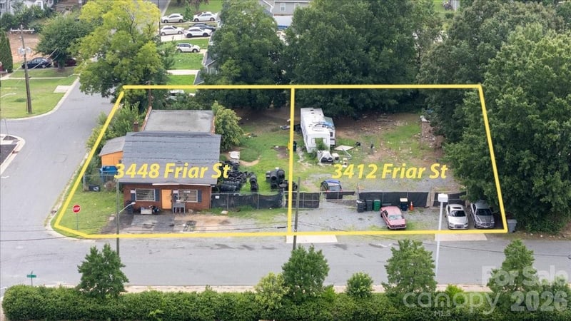 3412 and 3448 Friar St, Charlotte, NC 28208