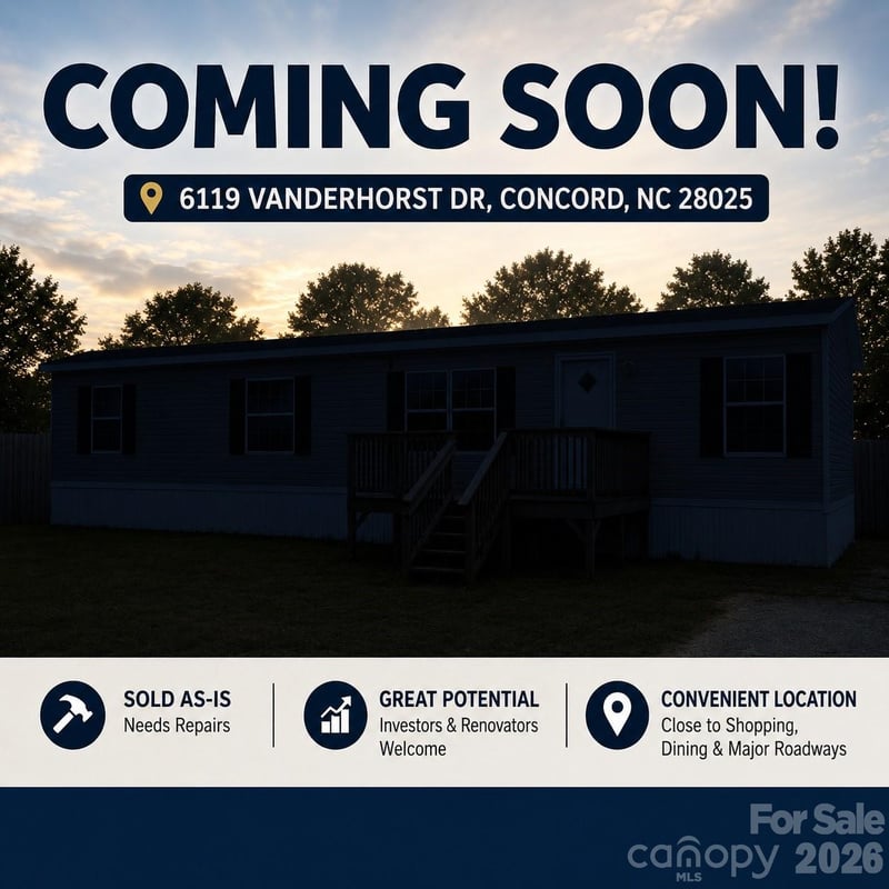 6119 Vanderhorst Dr, Concord, NC 28025