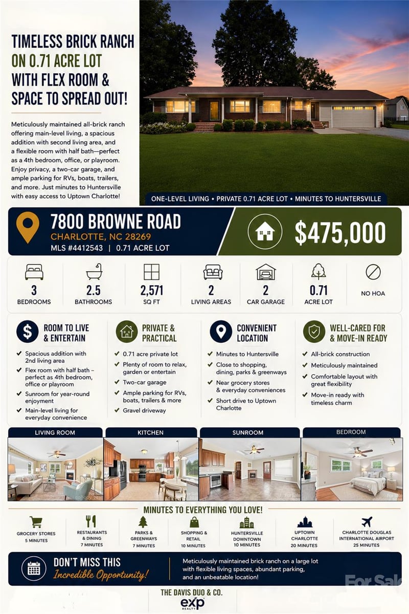 7800 Browne Rd, Charlotte, NC 28269