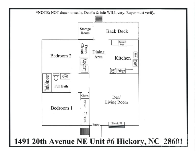 1491 20th Ave NE #6, Hickory, NC 28601