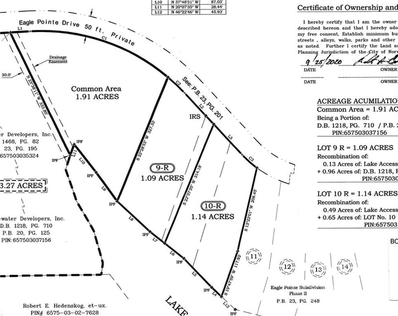 Lot 9R Eagle Pointe Dr, Norwood, NC 28128