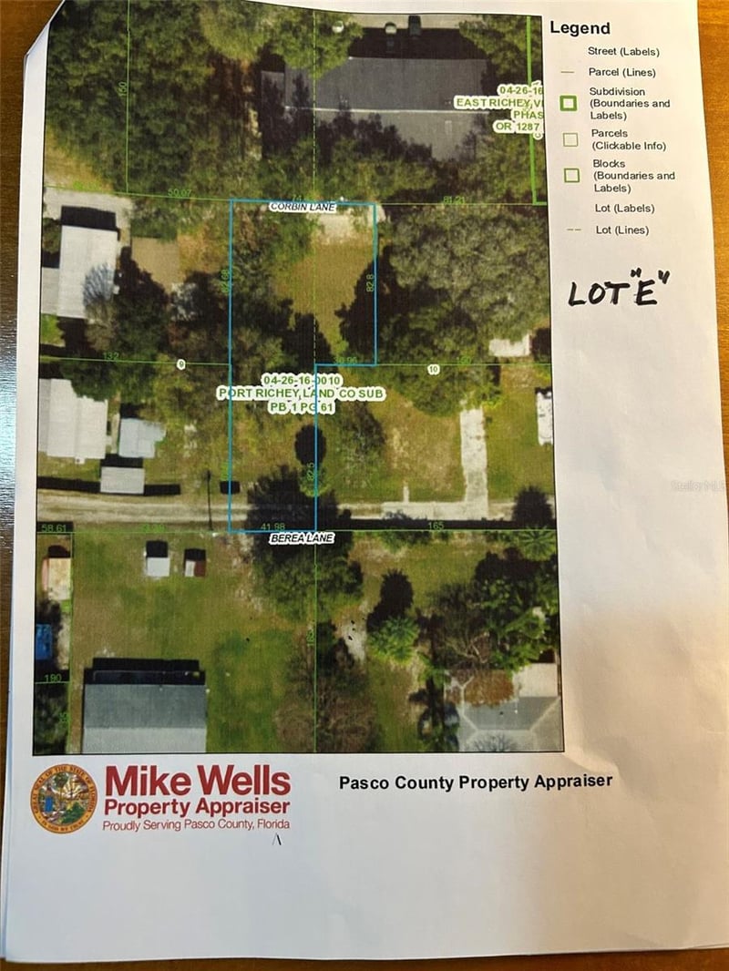 Corbin Ln, New Port Richey, FL 34653
