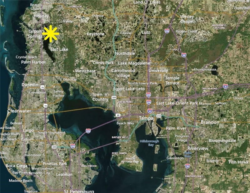 Burton Pl, Tarpon Springs, FL 34688