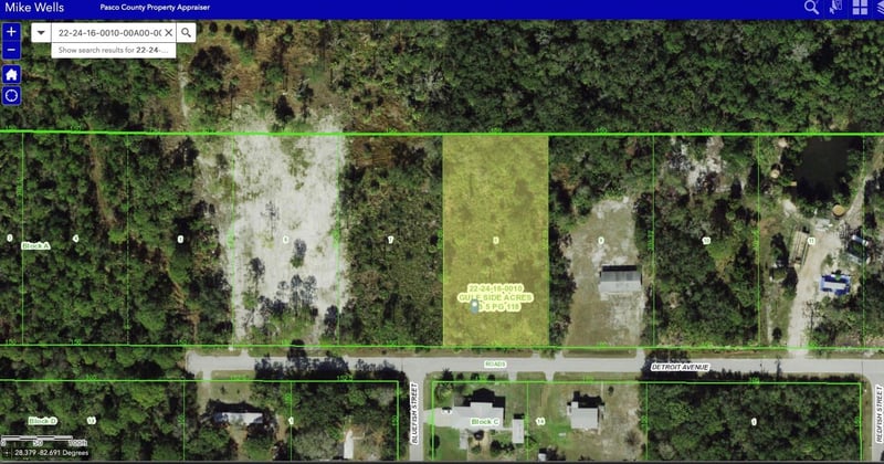 LOT 8 Detroit Ave, Hudson, FL 34667