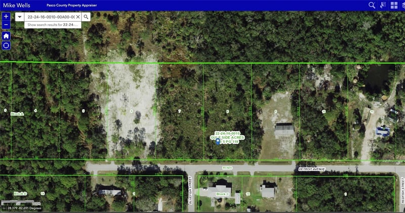 LOT 8 Detroit Ave, Hudson, FL 34667