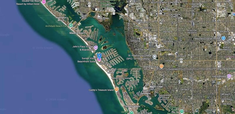 12103 Gulf Blvd, Treasure Island, FL 33706