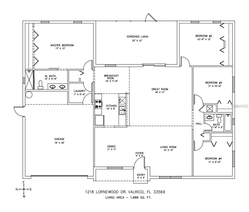 1218 Lornewood Dr, Valrico, FL 33596