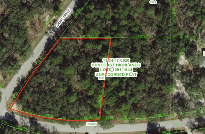 Akins Dr, Spring Hill, FL 34610