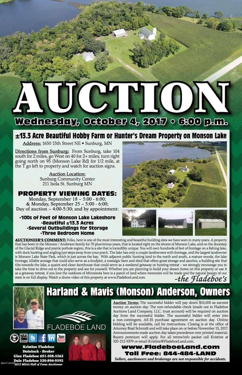 1650 15th Street Ne St NE, Sunburg, MN 56289