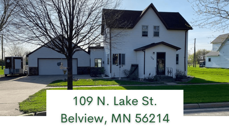 109 N Lake St, Belview, MN 56214