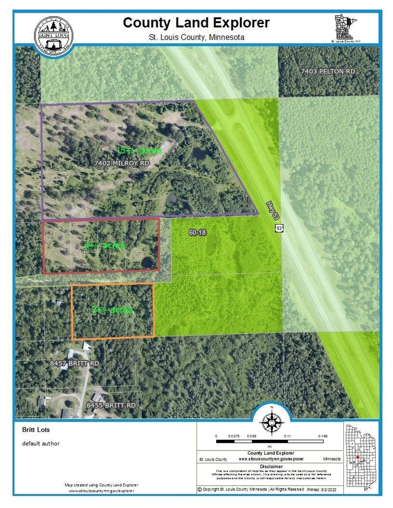 Lot 3 Milroy Rd, Britt, MN 55710