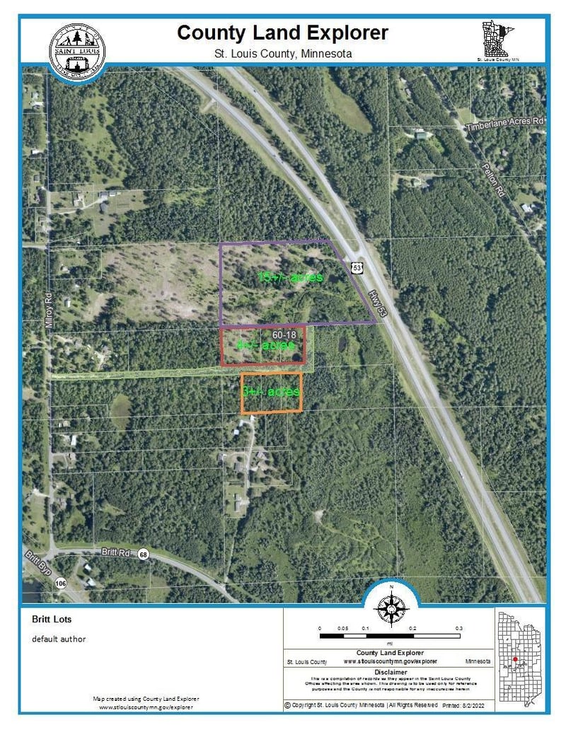 Lot 3 Milroy Rd, Britt, MN 55710