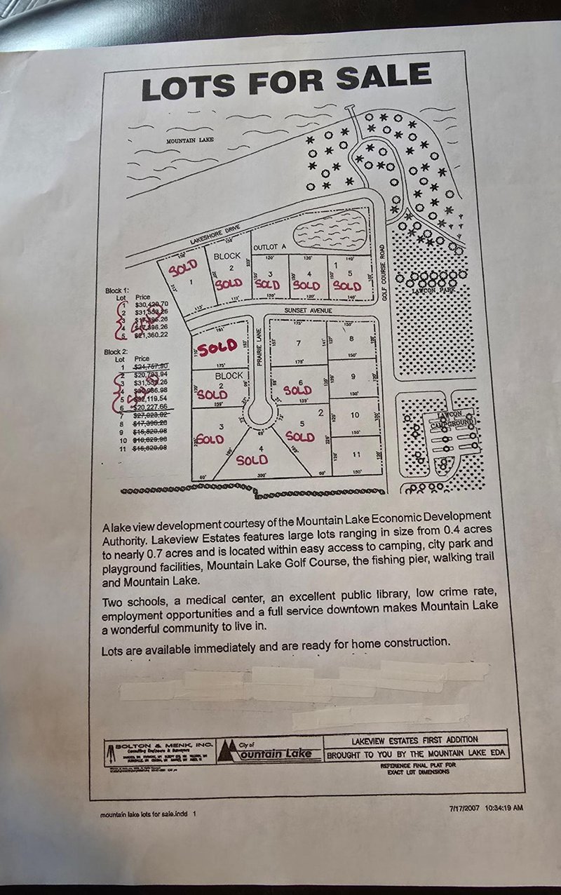 Blk 2 Lot 7 Sunset Avenue Prairie Ln, Mountain Lake, MN 56159