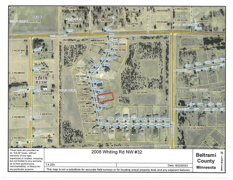 2008 Whiting #32 Rd NW, Bemidji, MN 56601