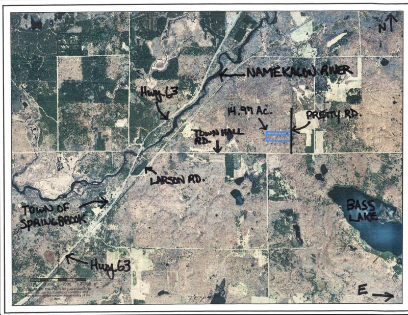 XXX Pretty Rd, Springbrook, WI 54875
